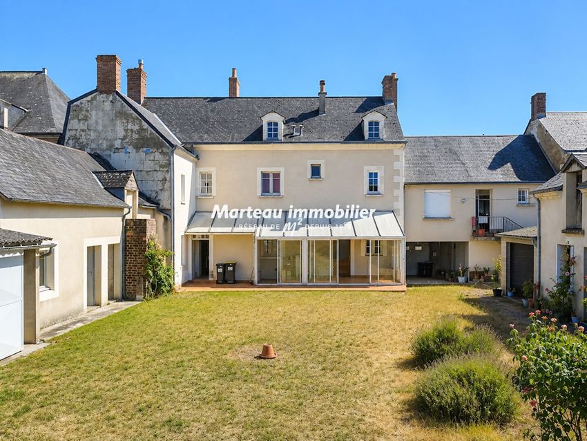 Image Façade à  maison individuelle de Mayet