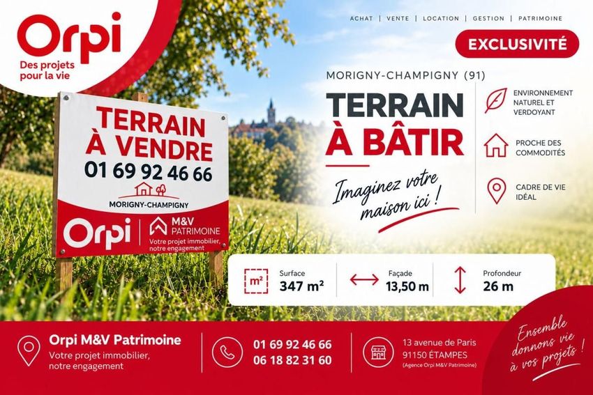 Image de terrain à Morigny-Champigny