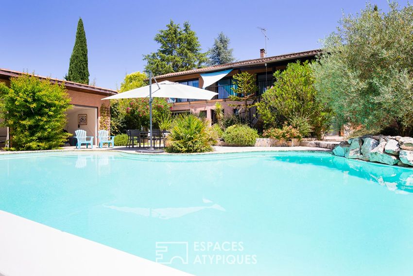 Image Piscine à  maison individuelle de Beaupuy