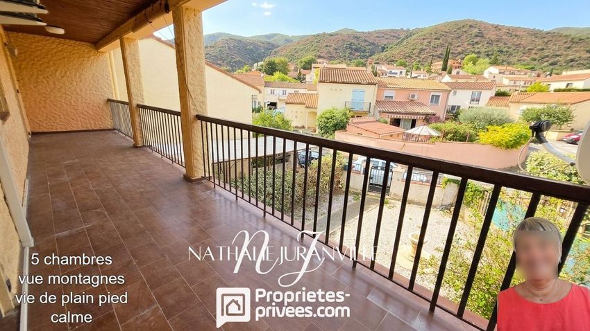 Image Terrasse à  maison mitoyenne de Céret