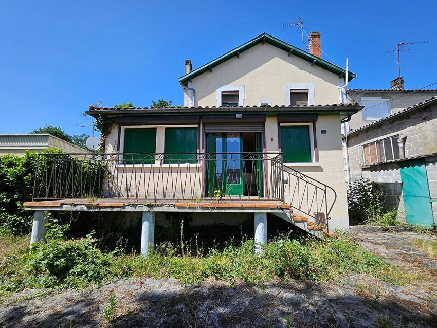 Image Façade à  maison mitoyenne de Périgueux