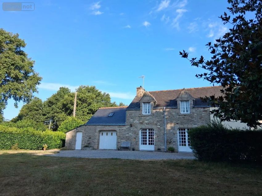 Image Façade à  maison individuelle de Guéhenno