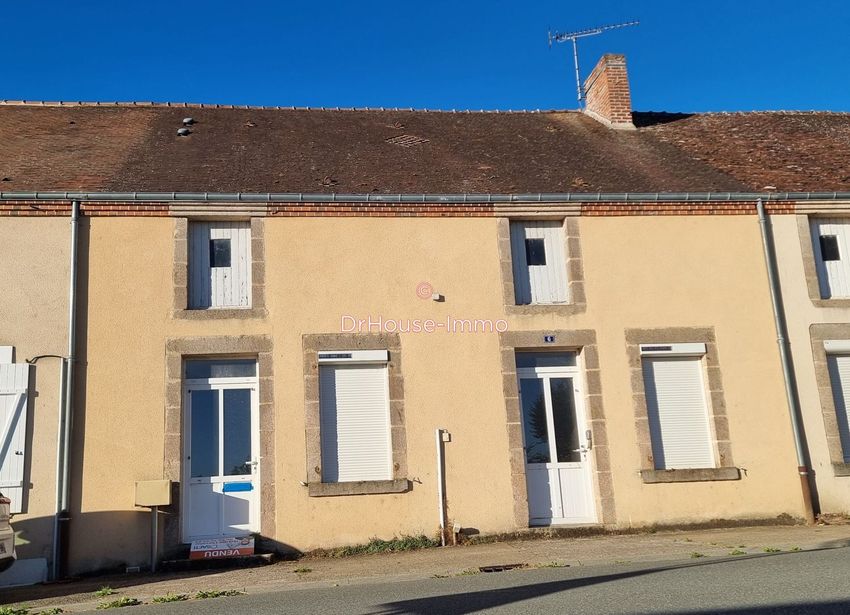 Image Façade à  maison jumelée de Orsennes