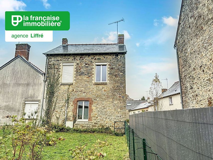 Image Façade à  maison mitoyenne de Liffré