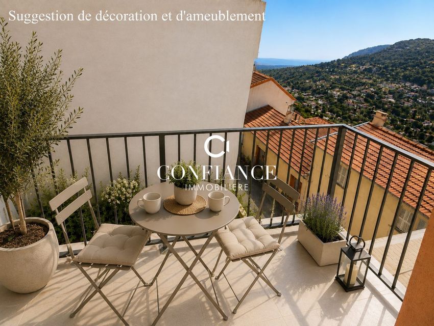 Image Terrasse à appartement de La Turbie