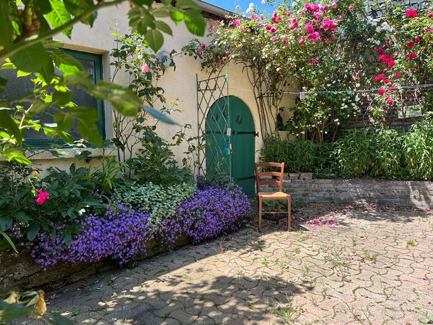 Image Jardin à  maison mitoyenne de Saint-Romain-de-Colbosc