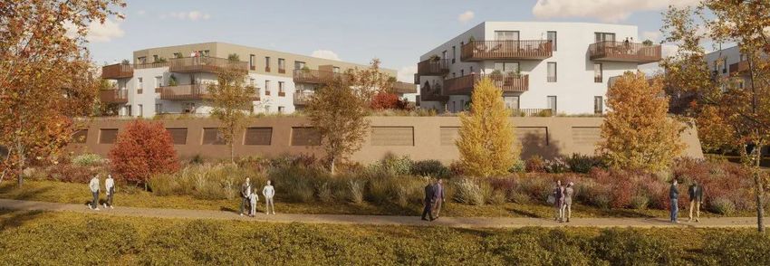 Image Façade à programme neuf de Sans numéro Rue d'Iéna