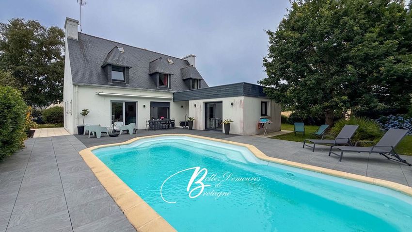Image Piscine à  maison individuelle de Trégunc