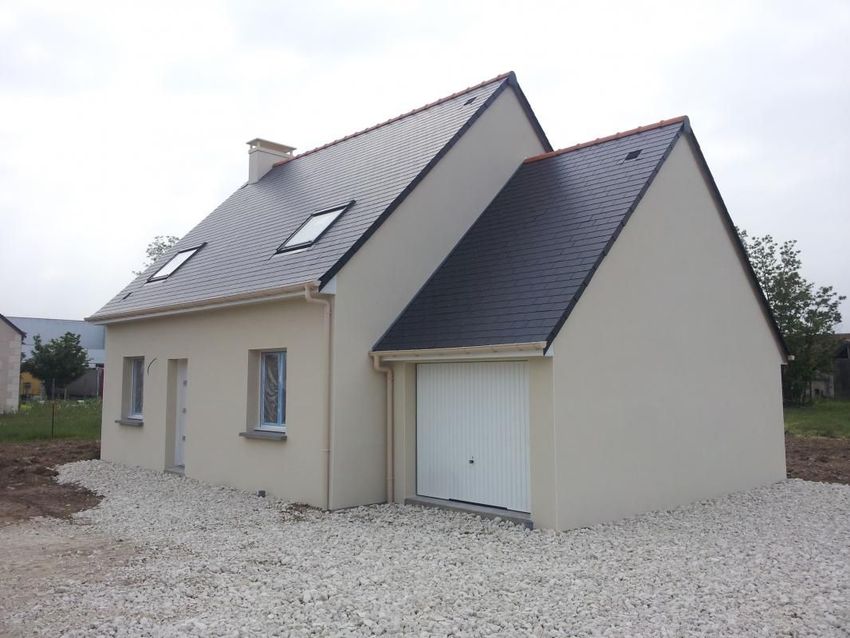 Image Façade à  maison individuelle de Veigné