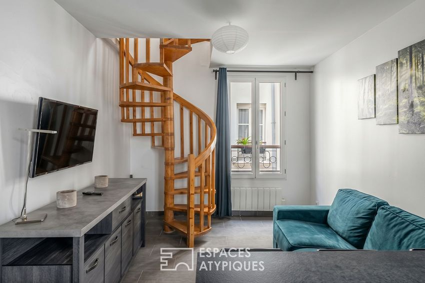 Image Détails à appartement de Montorgueil-Saint Denis