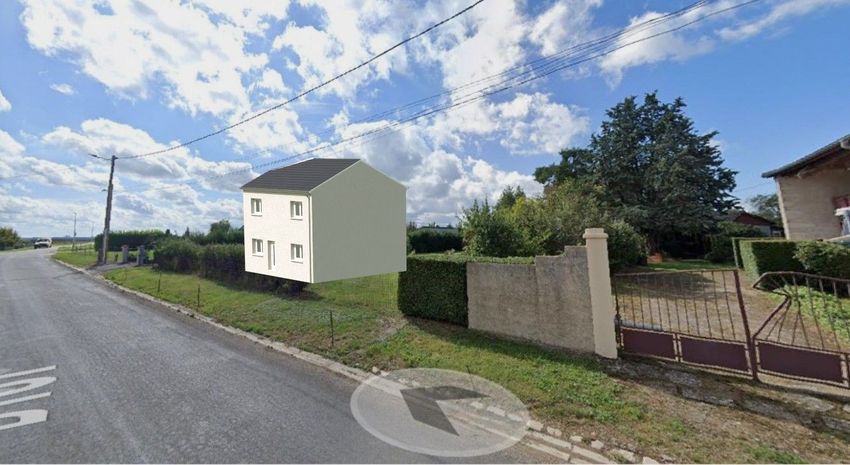 Image Façade à  maison individuelle de Lanhères