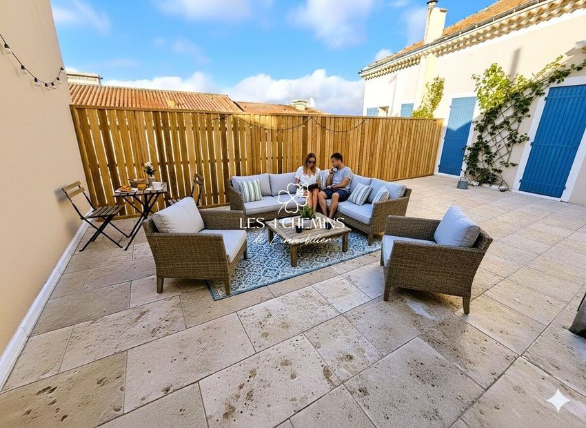 Image Terrasse à appartement de Trets