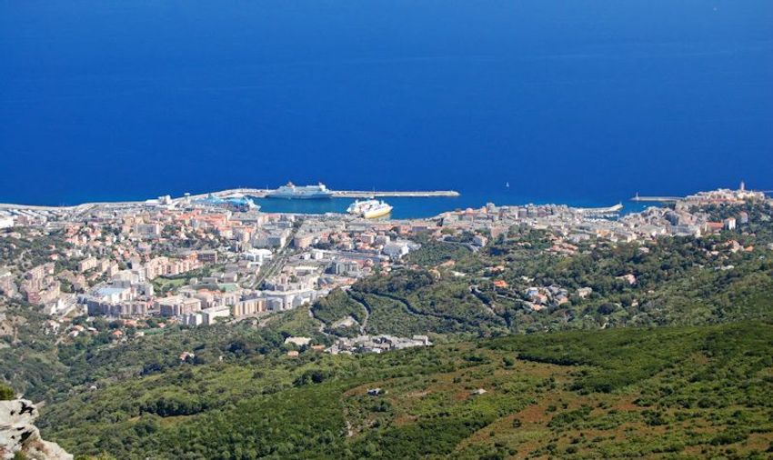 Image Vue à terrain de Bastia