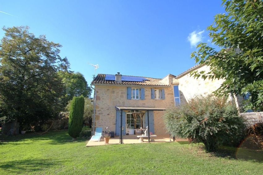 Image Façade à  maison individuelle de Laguépie
