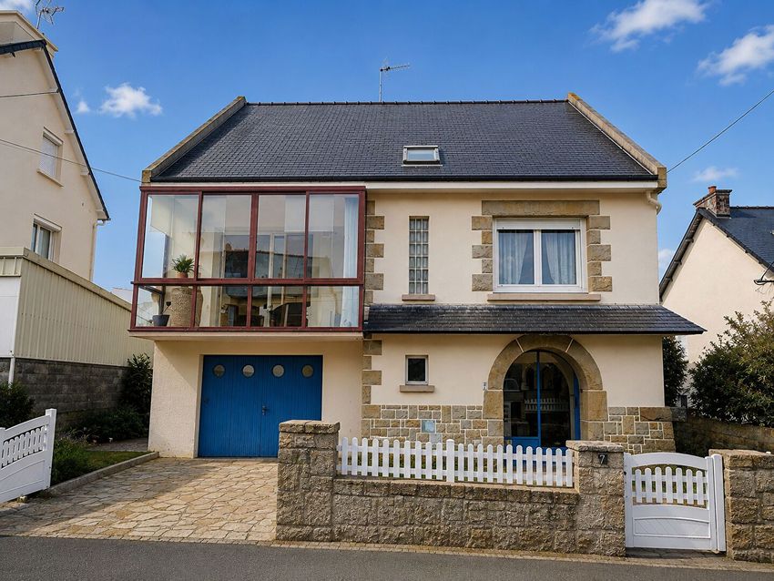 Image Façade à  maison individuelle de Ploufragan