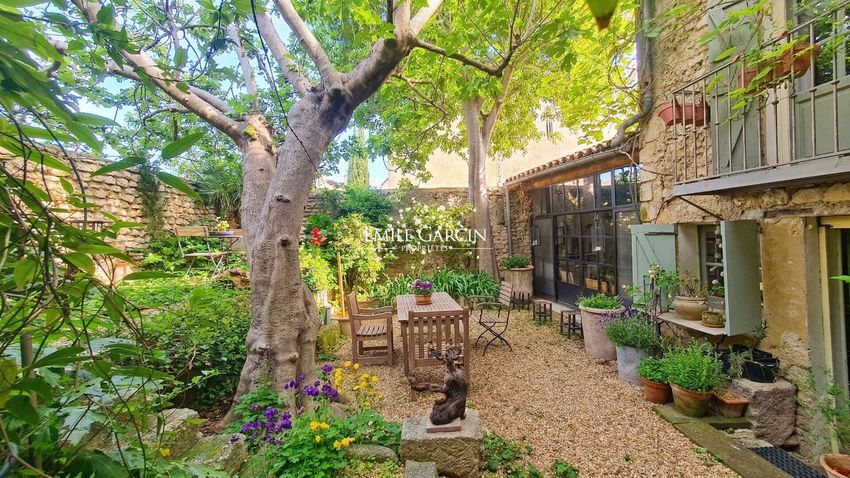 Image Jardin à  maison de village de Pernes-les-Fontaines