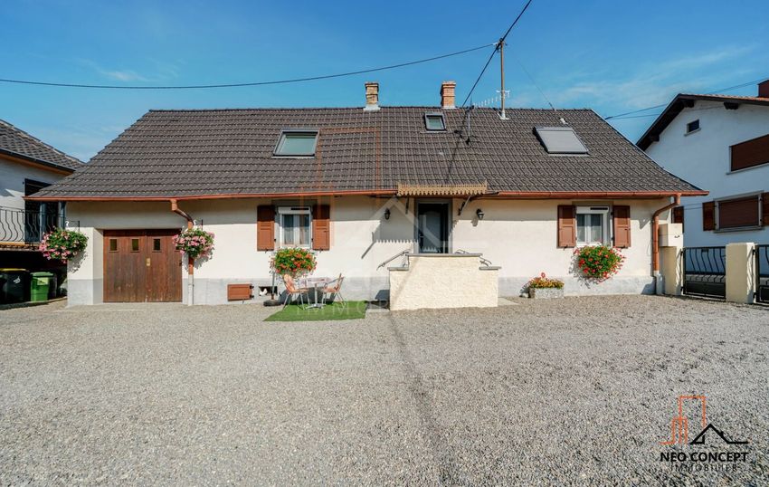 Image Façade à  maison individuelle de Sessenheim