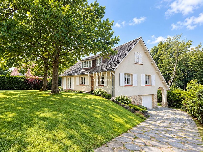 Image Façade à  villa de Le Touquet-Paris-Plage
