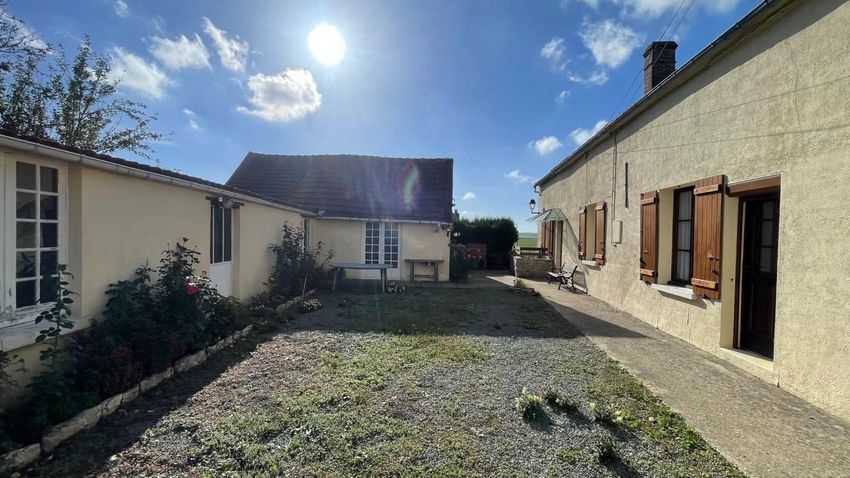Image Façade à  maison de village de Boubiers