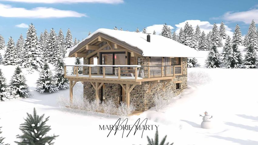 Image Façade à  chalet de montagne de Lézignan-Corbières