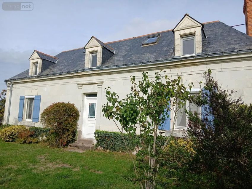 Image Façade à  maison individuelle de Mazé-Milon