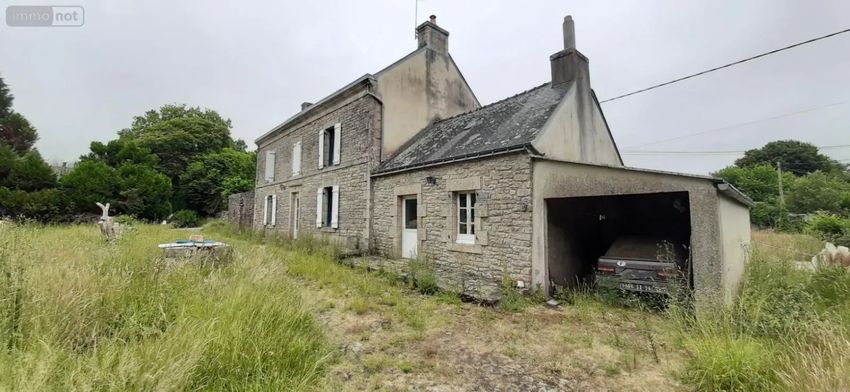 Image Façade à  maison individuelle de Guiscriff