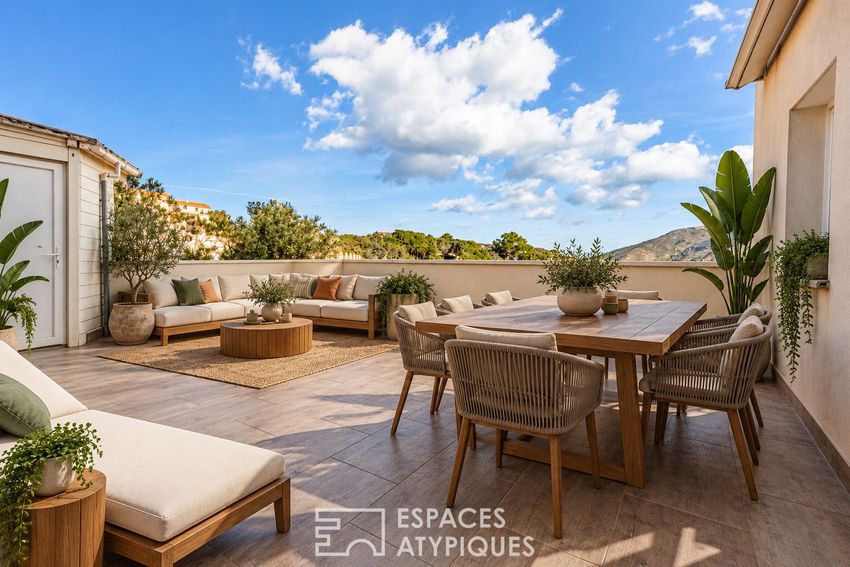 Image Terrasse à appartement de Port-Vendres