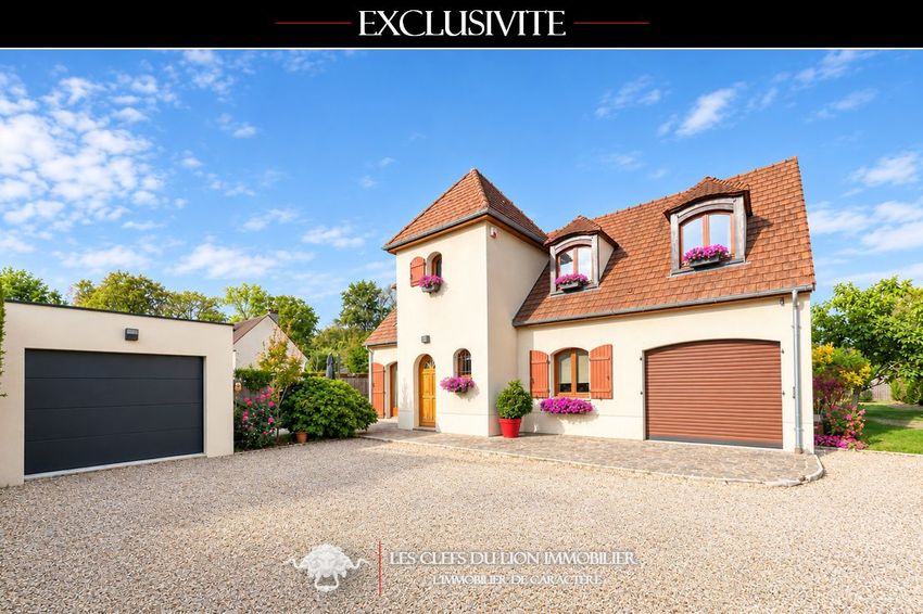 Image Façade à  maison individuelle de Moret-Loing-et-Orvanne