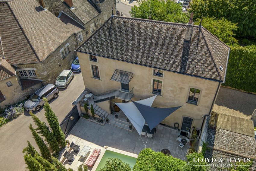 Image Façade à  maison individuelle de Pommard