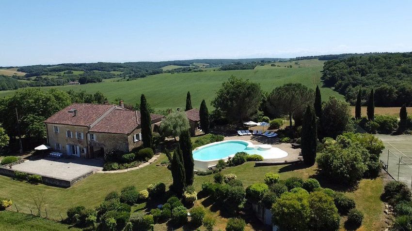 Image Piscine à  propriété agricole de Vic-Fezensac