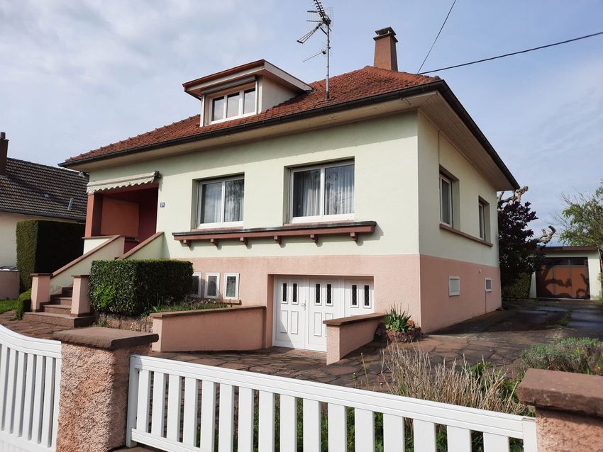 Image Façade à  maison individuelle de Ensisheim