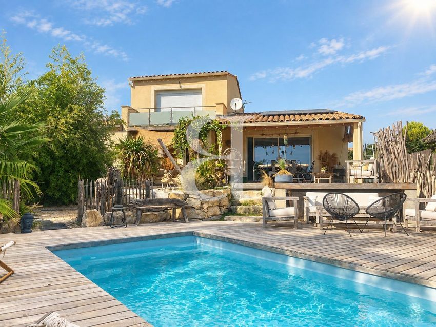 Image Piscine à  maison individuelle de Saint-Maurice-sur-Eygues