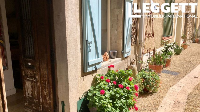 Image Jardin à  maison de village de Fabrezan