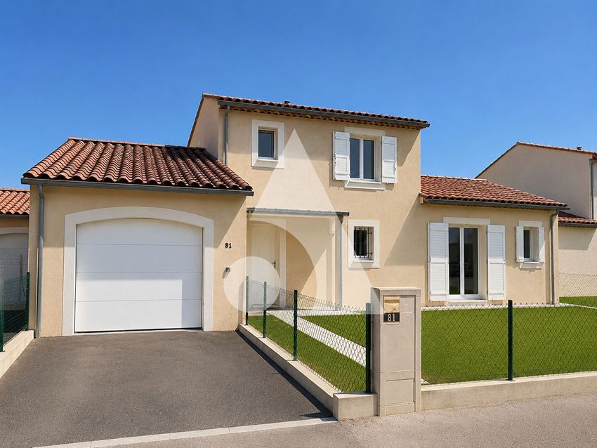Image Façade à  maison individuelle de Pertuis