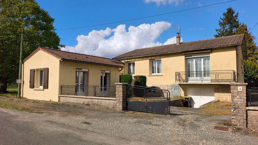 Image Façade à  maison individuelle de Chaunay
