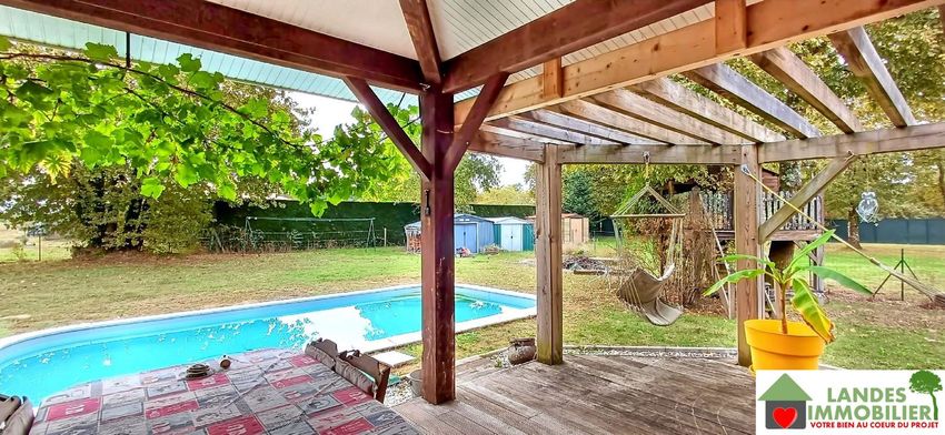 Image Piscine à  maison individuelle de Geloux