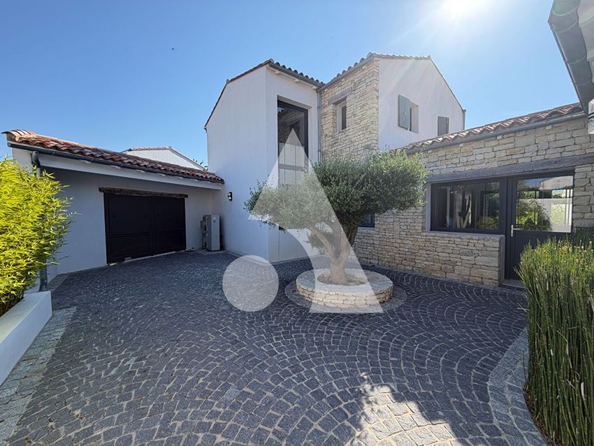 Image Façade à  maison individuelle de Rivedoux-Plage