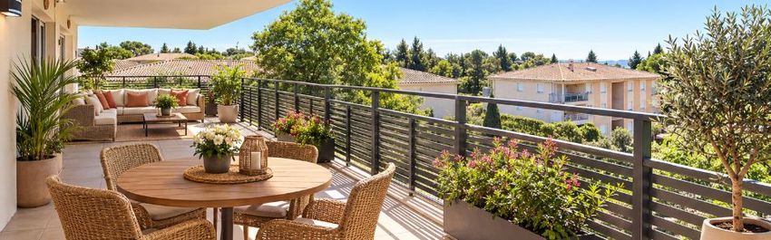 Image Terrasse à appartement de Villeneuve-lès-Avignon