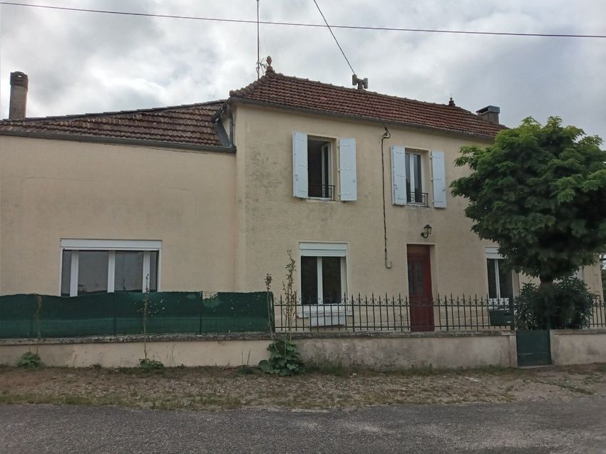 Image Façade à  maison mitoyenne de Lamothe-Landerron