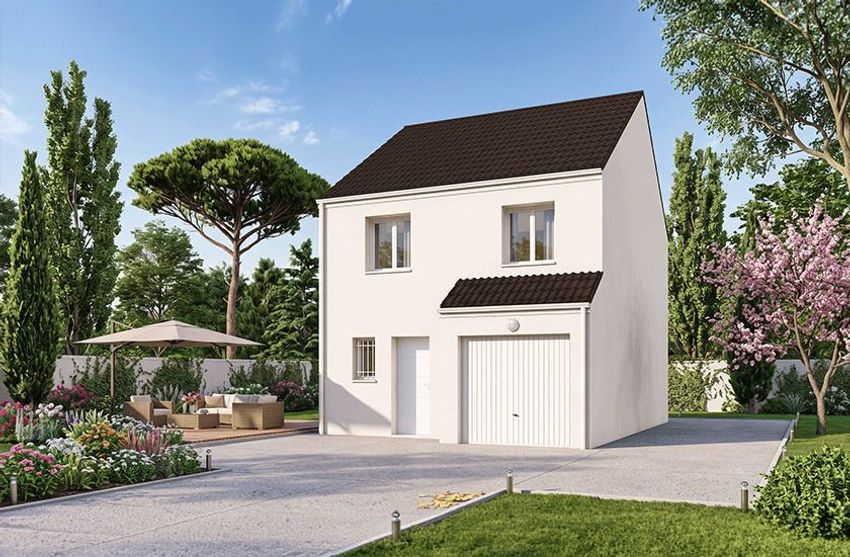 Image Façade à  maison individuelle de La Ville-du-Bois