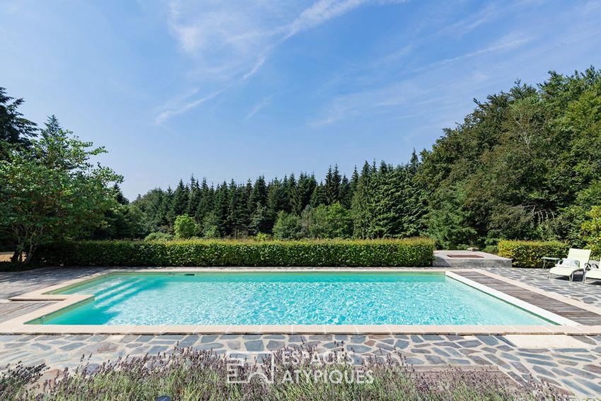 Image Piscine à  maison individuelle de Les Martys