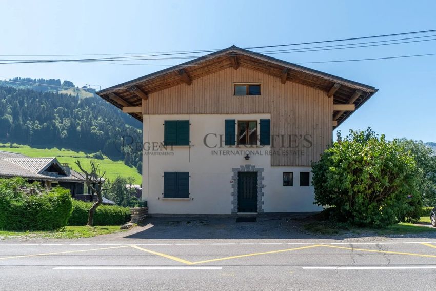 Image Façade à  chalet de montagne de Morzine