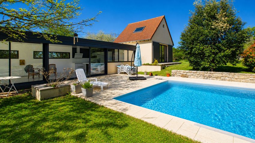 Image Piscine à  maison individuelle de Saujac