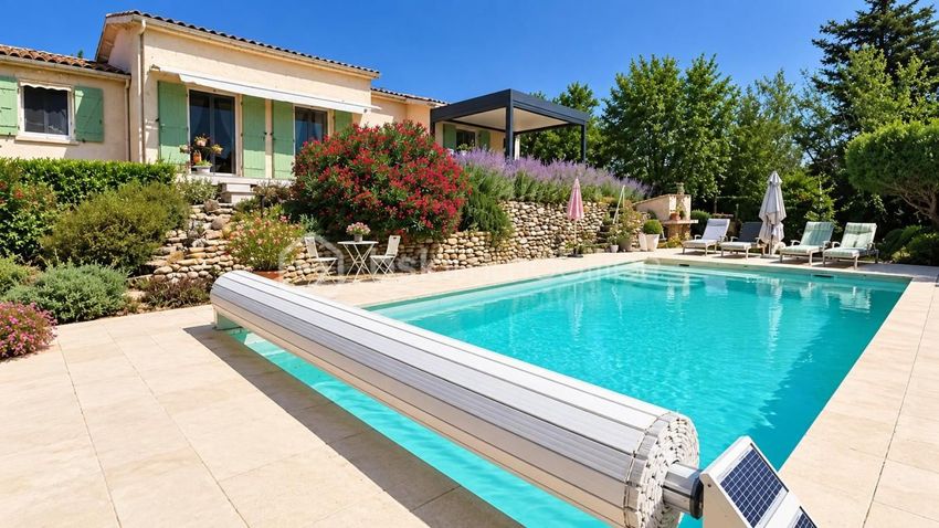 Image Piscine à  propriété agricole de Thoard