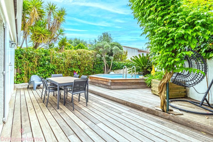 Image Terrasse à  maison jumelée de Cogolin