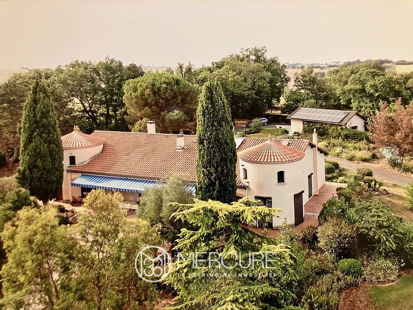 Image Façade à  maison de maître de Labarthe-sur-Lèze