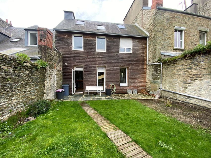 Image Façade à  maison mitoyenne de Cherbourg-en-Cotentin