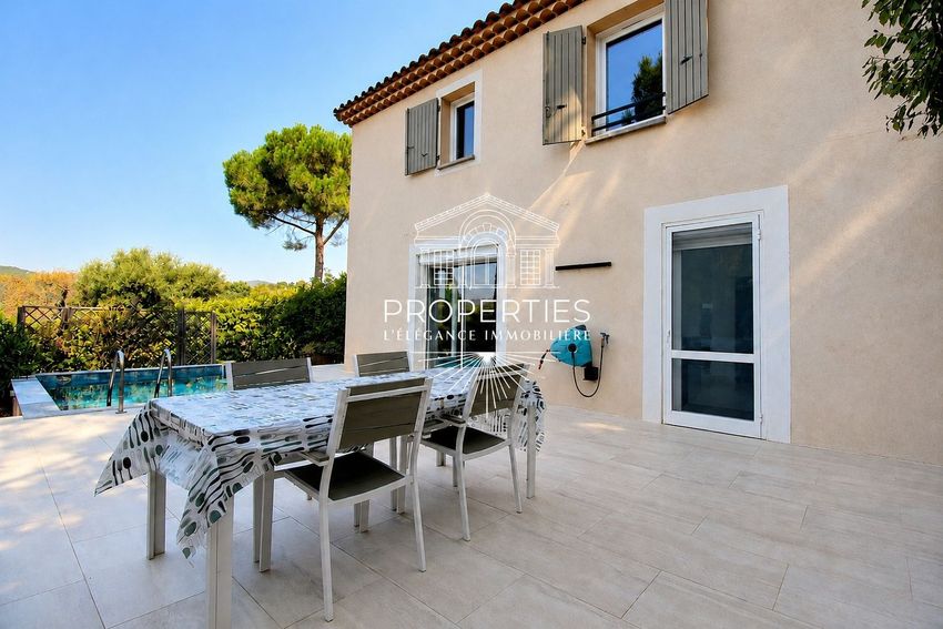 Image Terrasse à  maison individuelle de Bormes-les-Mimosas