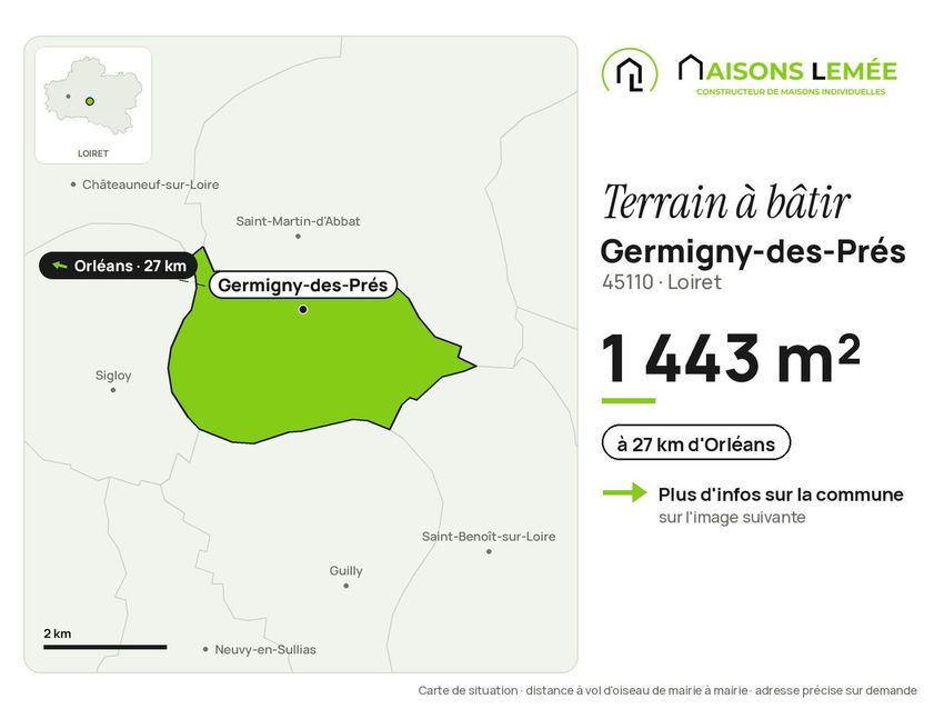 Image de terrain à Germigny-des-Prés