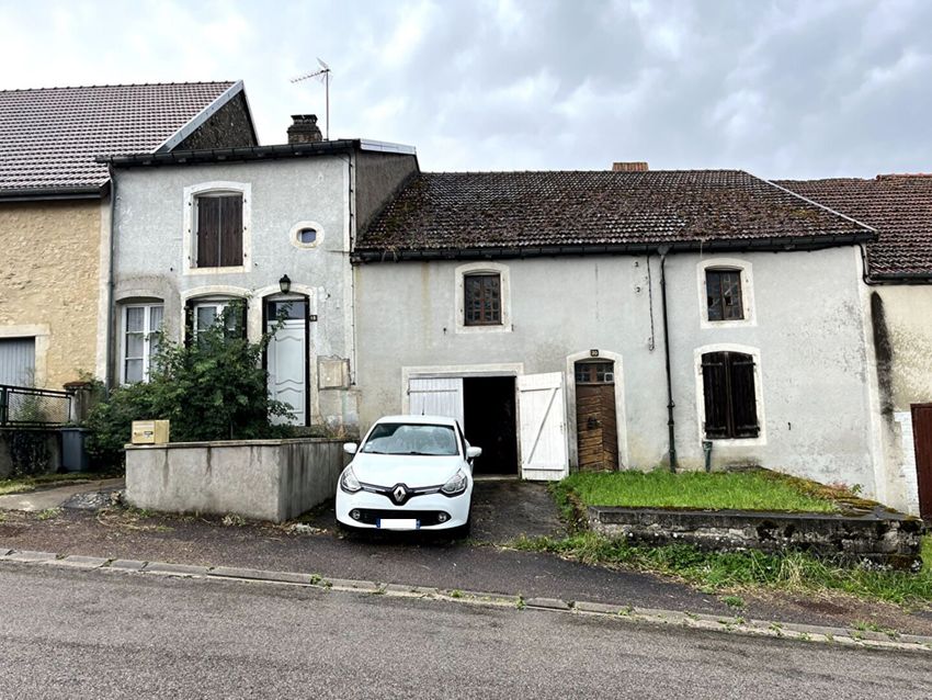 Image Façade à  maison mitoyenne de Bourmont-entre-Meuse-et-Mouzon